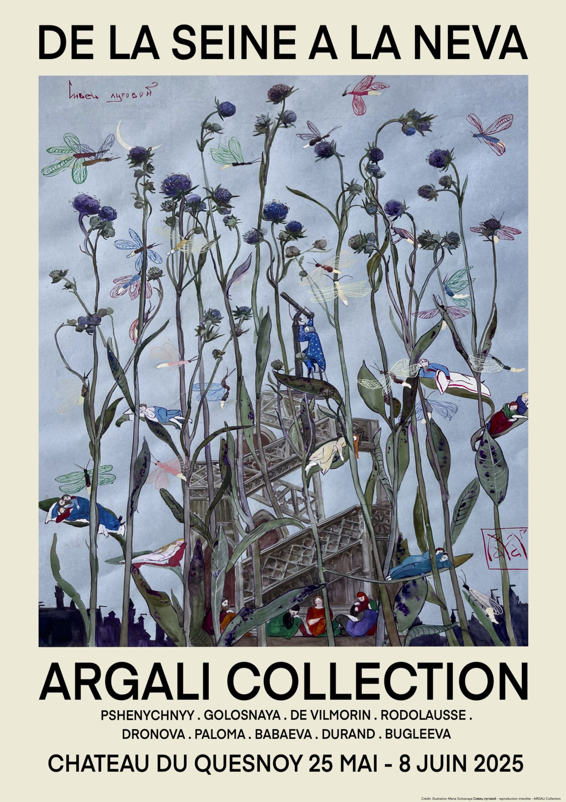 Poster officiel exposition |Seine-Neva| II/II – Image 4