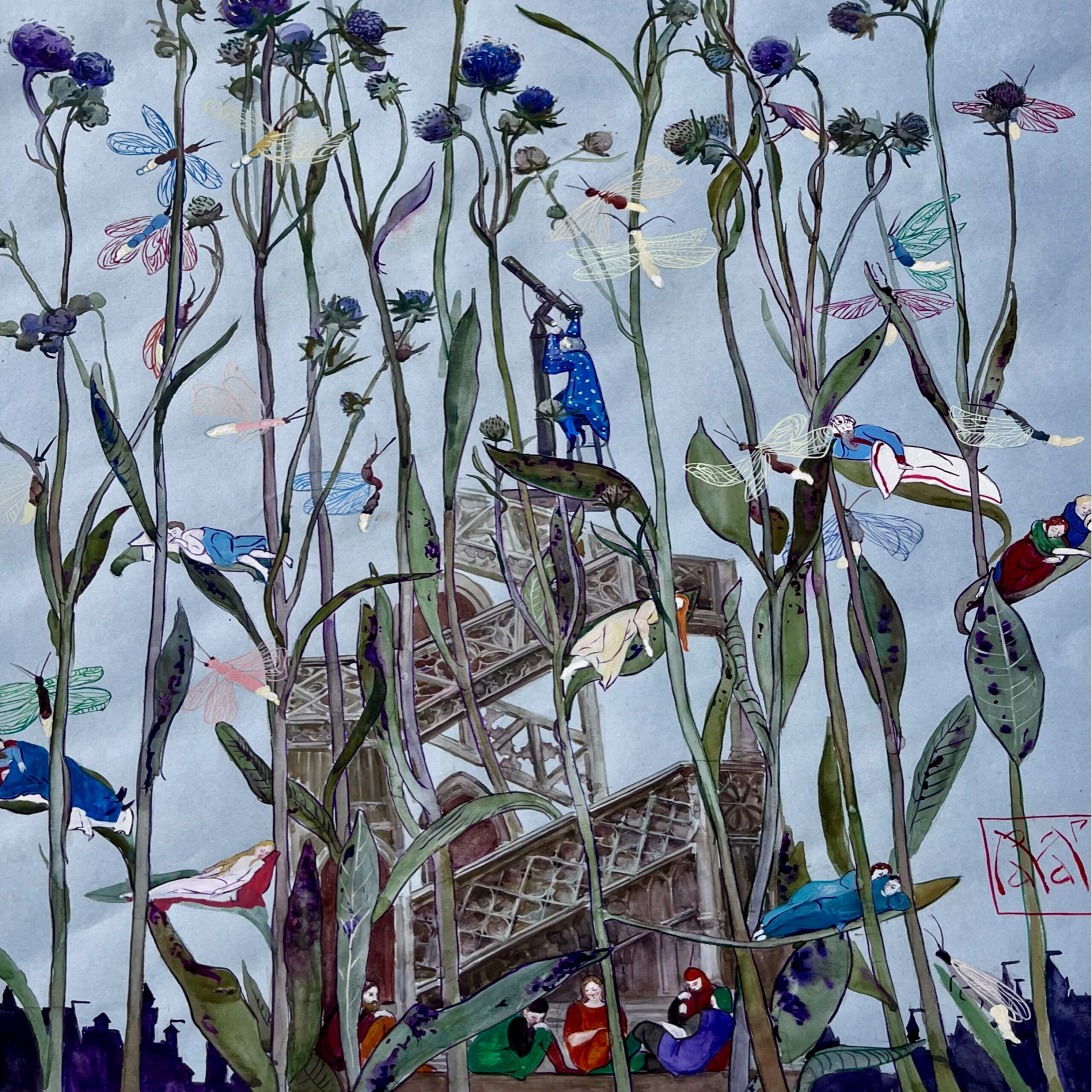 Poster officiel exposition |Seine-Neva| II/II